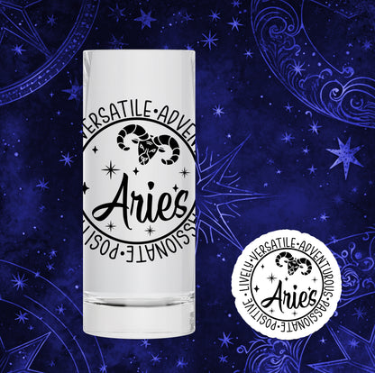 Zodiac Sign 2oz Shot Glasses