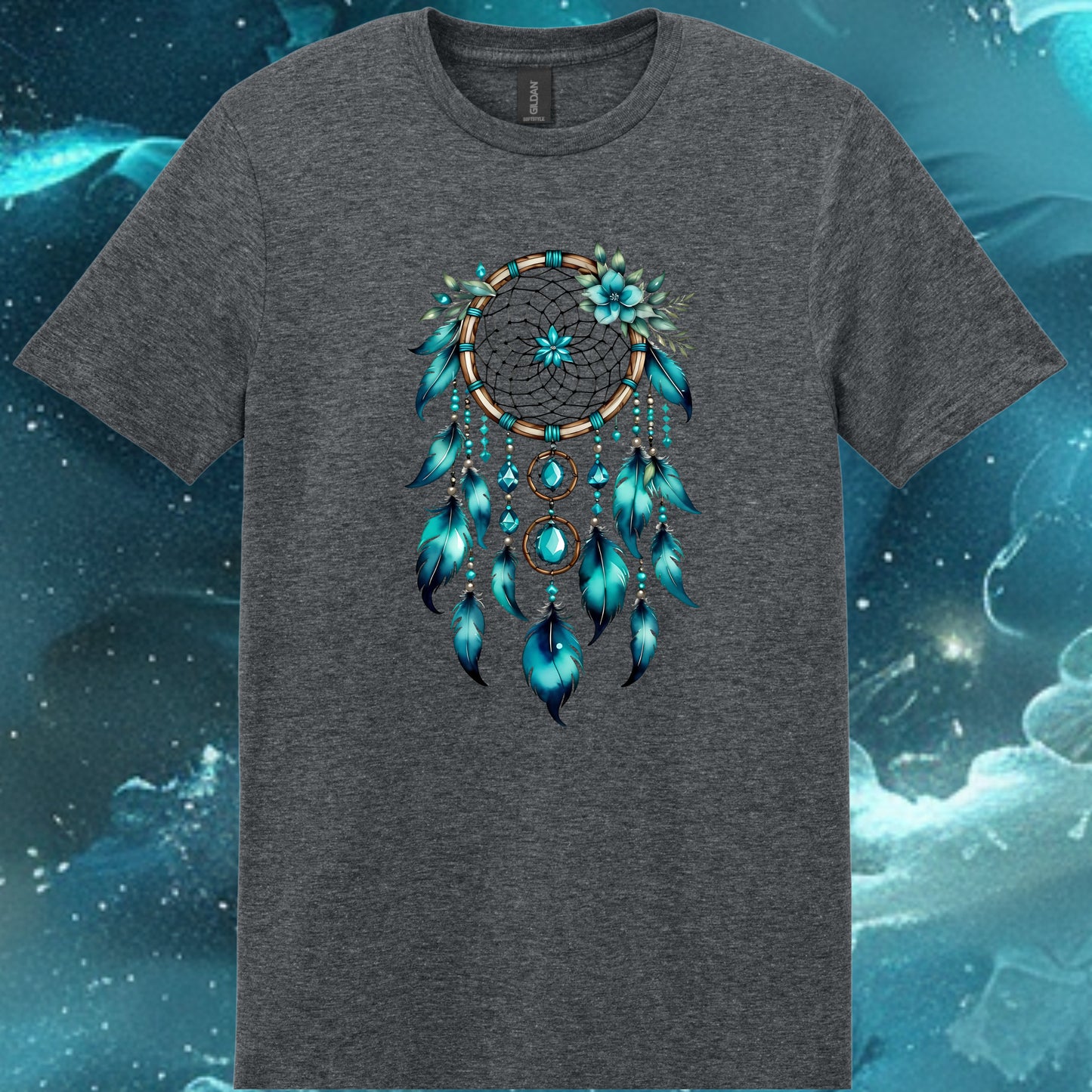 December Birthstone Dream Catcher T-Shirt Design