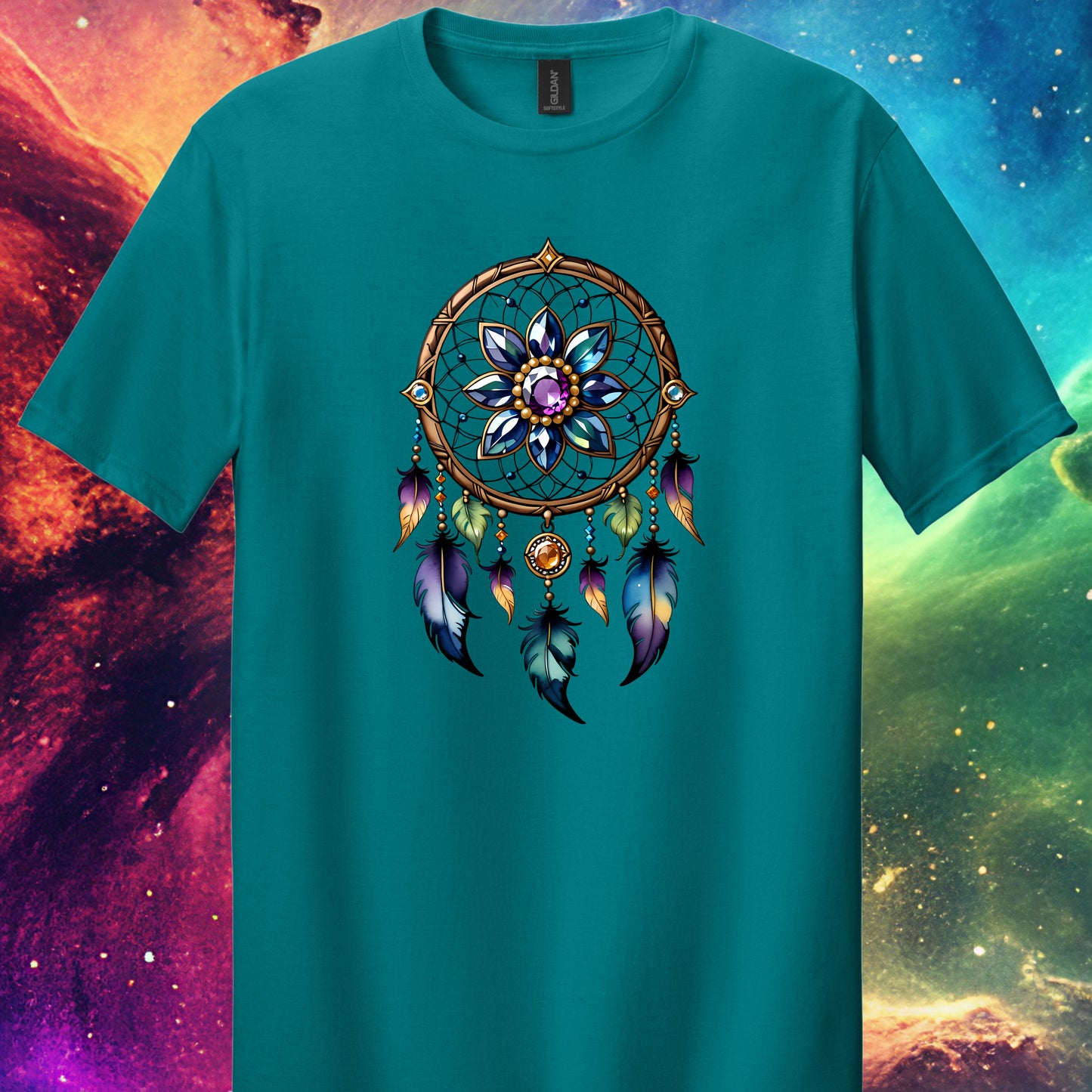 June Birthstone Dream Catcher T-Shirt Design