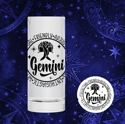 Zodiac Sign 2oz Shot Glasses