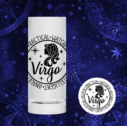 Zodiac Sign 2oz Shot Glasses